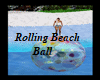 Rolling Beach Ball