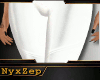! WHITE LEATHER PANTS v2