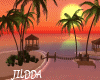 J~Sunset Tropic Decorate