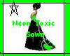 Neon toxic gown