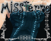 *m* Elsa Leather Petrol