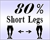 Short Legs Scaler 80%