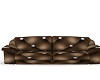 Brwn Diamond Tufted Sofa