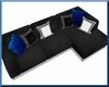 Black & Blue Couch
