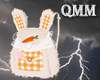bunny backpack milk tea