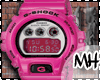MH| female pink g-shock