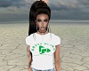 SDI Wht/Green Tee Shirt