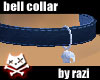 Navy Bell Collar