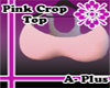 Pink Crop Top APlus