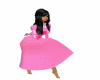 sweet girl pink dress