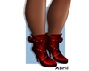Boots abril red