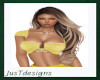 JT Yellow Halter Top