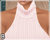 Pink Scarf Sweater