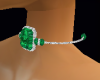 (H)Emerald bangle choker