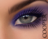 !A blue shadow + eyelash
