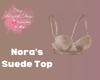 Nora's Suede Top