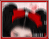 K* Crimson Hair Bow