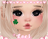 ✧.° shamrock sticker