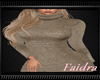 Winter dress brown