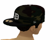 D Camo Fitted Hat 