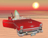 Beach Car Red