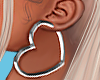 Heart earring