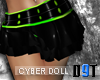 D| Doll Skirt Green