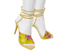 A^ Spring Yellow Heels