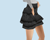 !BD Black Ruffle Skirt