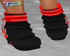 !TP Teddy Boots Red Blac
