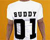 Buddy 01 Shirt White (M)