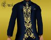LUVI NAVY AND GOLD TUX