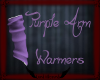 LH~ Purple Arm Warmers