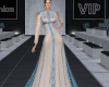 Abaya Ramadan beige blue