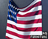 ✖ USA FLAG WALL.