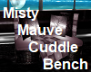 Misty Mauve Cuddle Bench