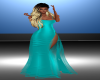 Brandy Teal Gown
