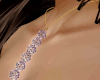Purple Gem Necklace Long