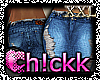 !C! XXL|Blu Listed Jeans