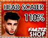 Head Scaler 110%