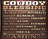 Cowboy Blessings