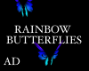 AD~ RAINBOW BUTTERFLIES