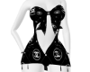 CC BLK BOW DRESS