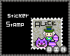 Alice Stamp[sticker]