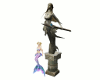 Atlantis mermaid statue