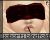 :a: Red PVC Blindfold F