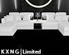 Kxng | White Sofa Modern