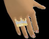 Gold Diamond Crown RingM