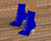 Ankle boot blue