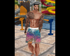 Metallic Swim trunks (M)